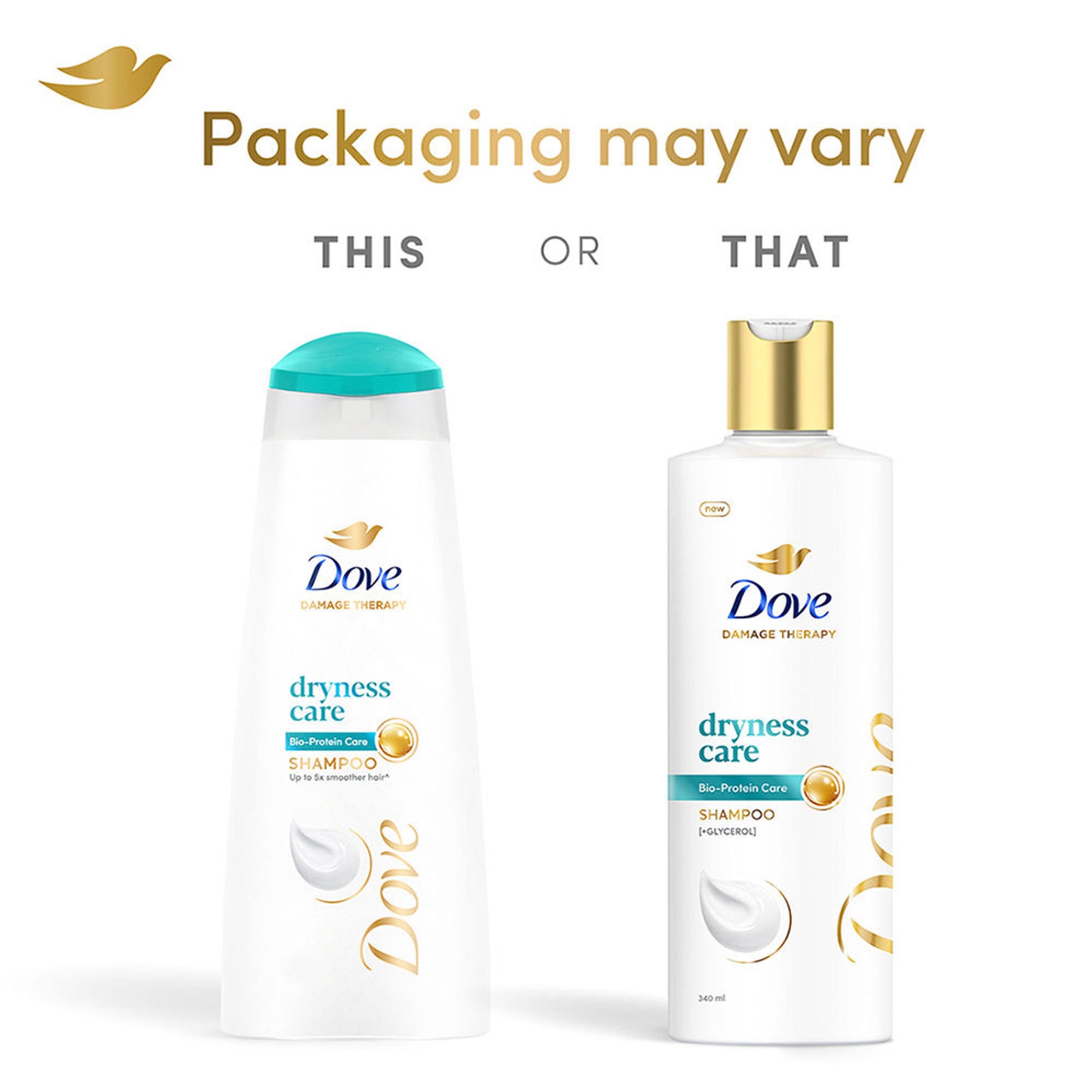 Dove Dry Therapy Shampoo Small Bottle