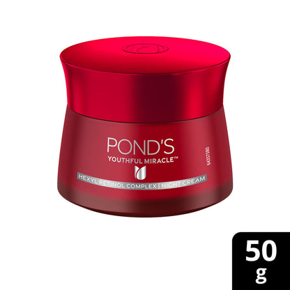 Ponds Youthful Miracle Anti Aging Night Cream With Retinol C Niacinamide