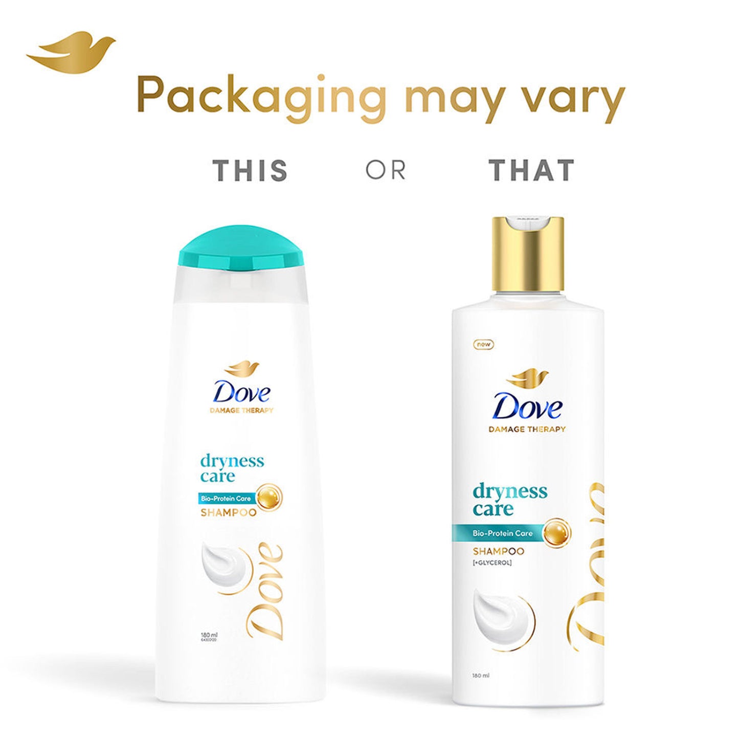 Dove Dry Therapy Shampoo Small Bottle