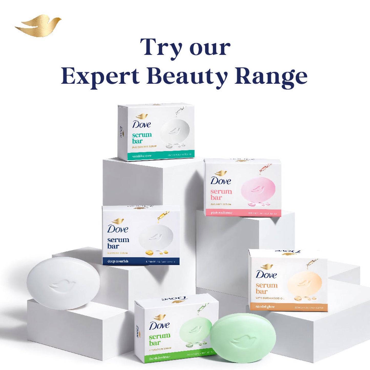 Dove Cream Beauty Bathing Soap Bar with Moisturising Cream - Pack of 8