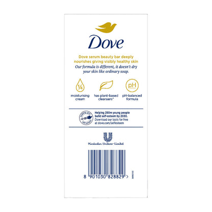 Dove Cream Beauty Bathing Soap Bar with Moisturising Cream - Pack of 8