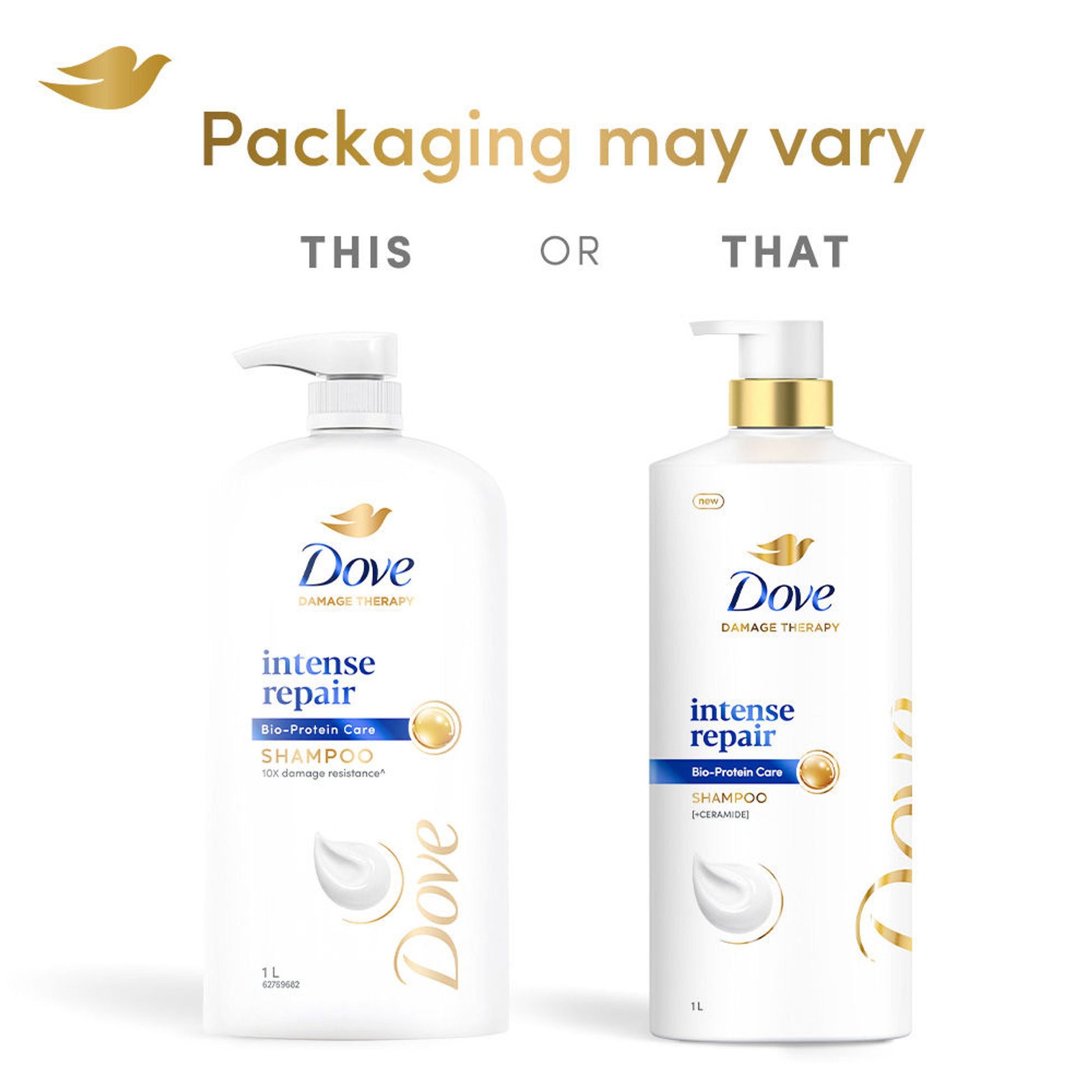 Dove Intense Repair Shampoo For Dry & Damaged Hair