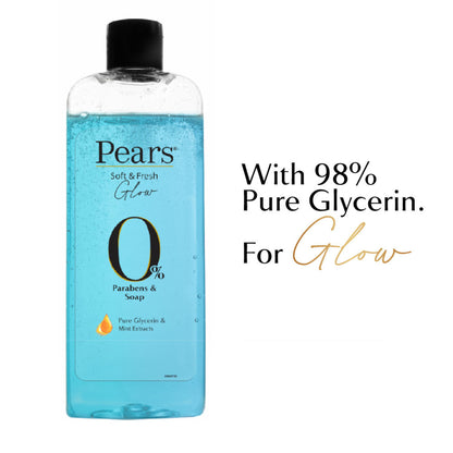 Pears Pure & Gentle Body Wash with Mint Extract
