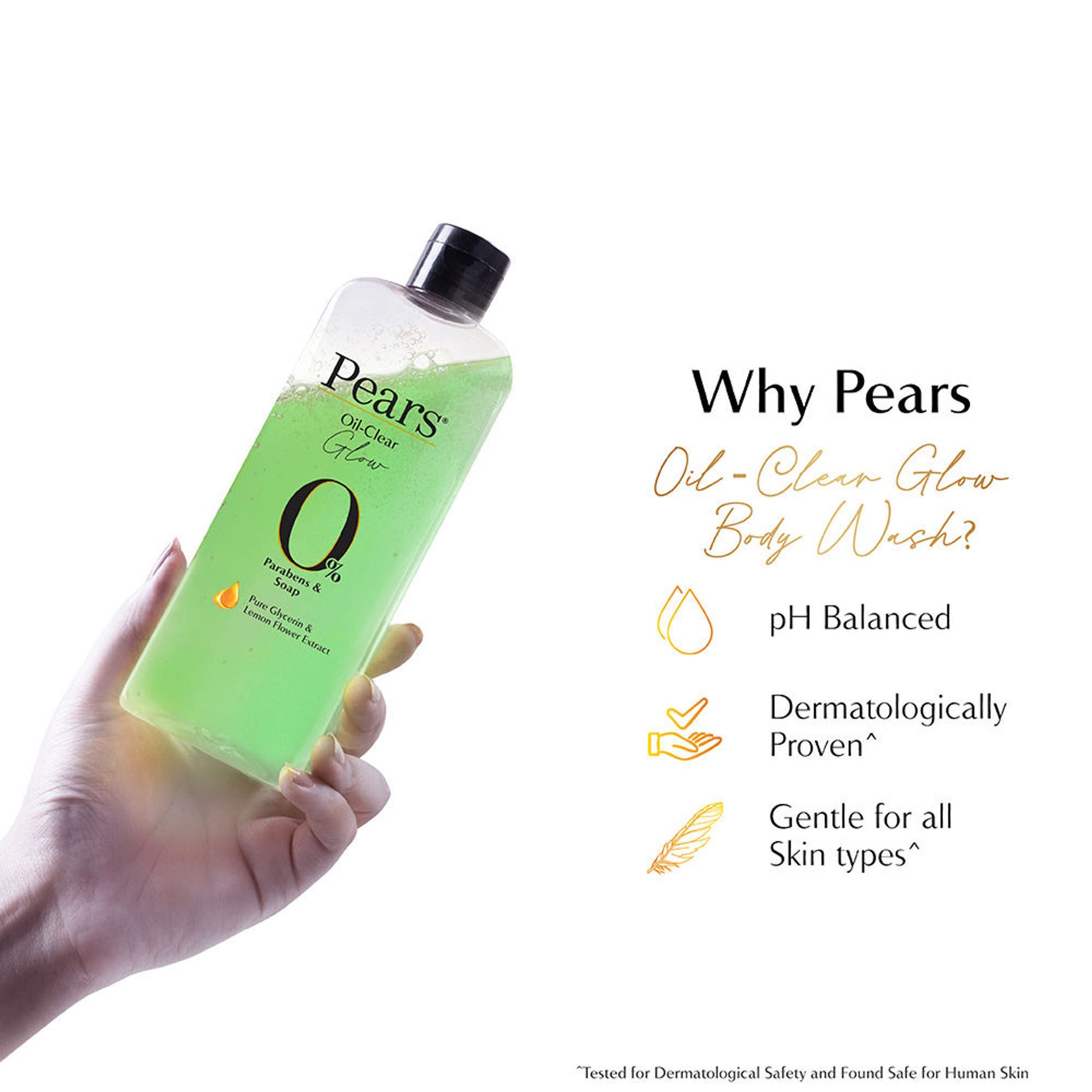 Pears Pure & Gentle Body Wash with Lemon Flower Extract