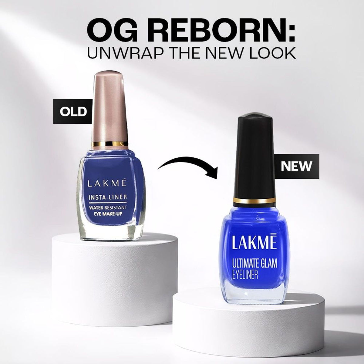 Lakme Ultimate Glam Eye Liner, Semi Matte - Blue