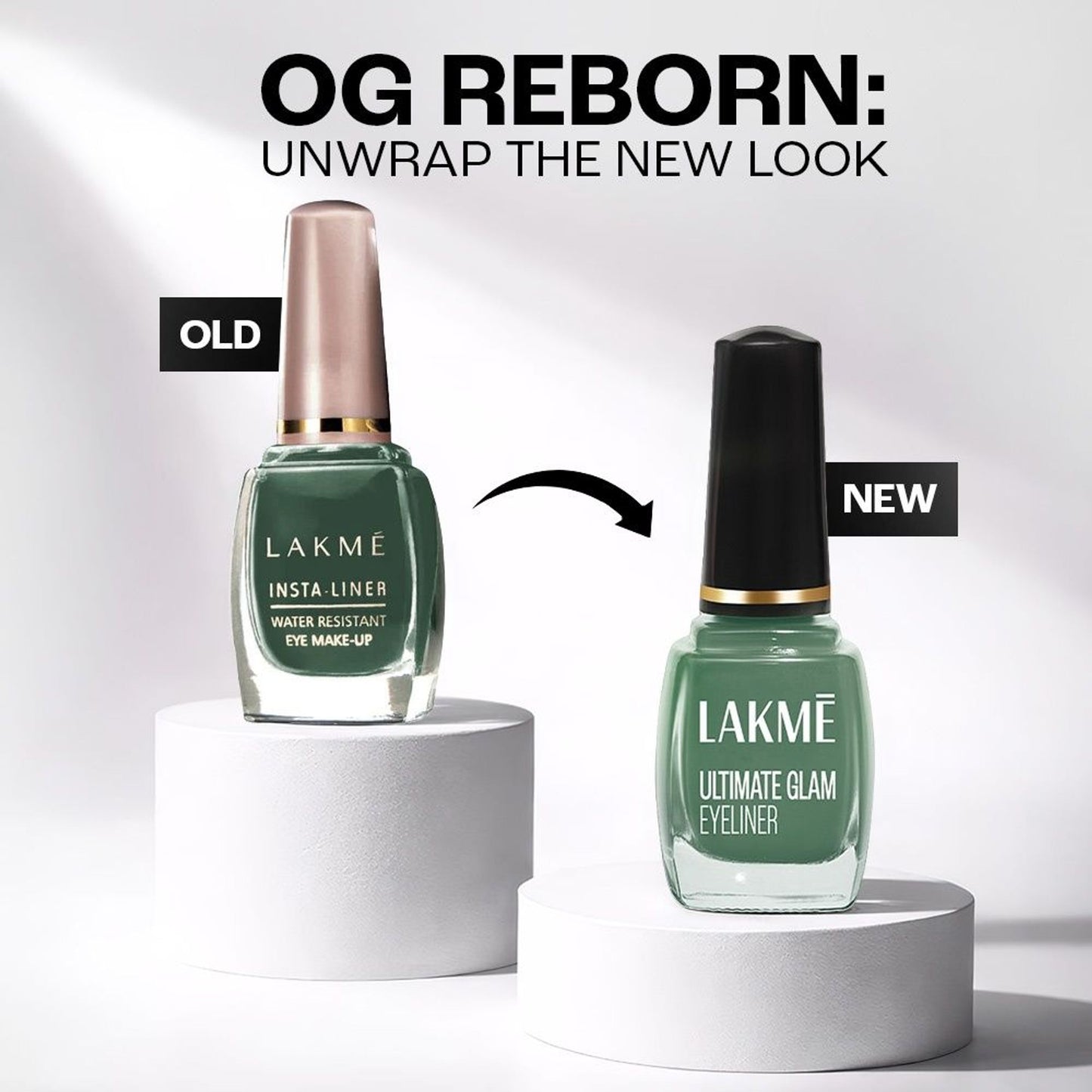 Lakme Ultimate Glam Eye Liner, Semi Matte - Green