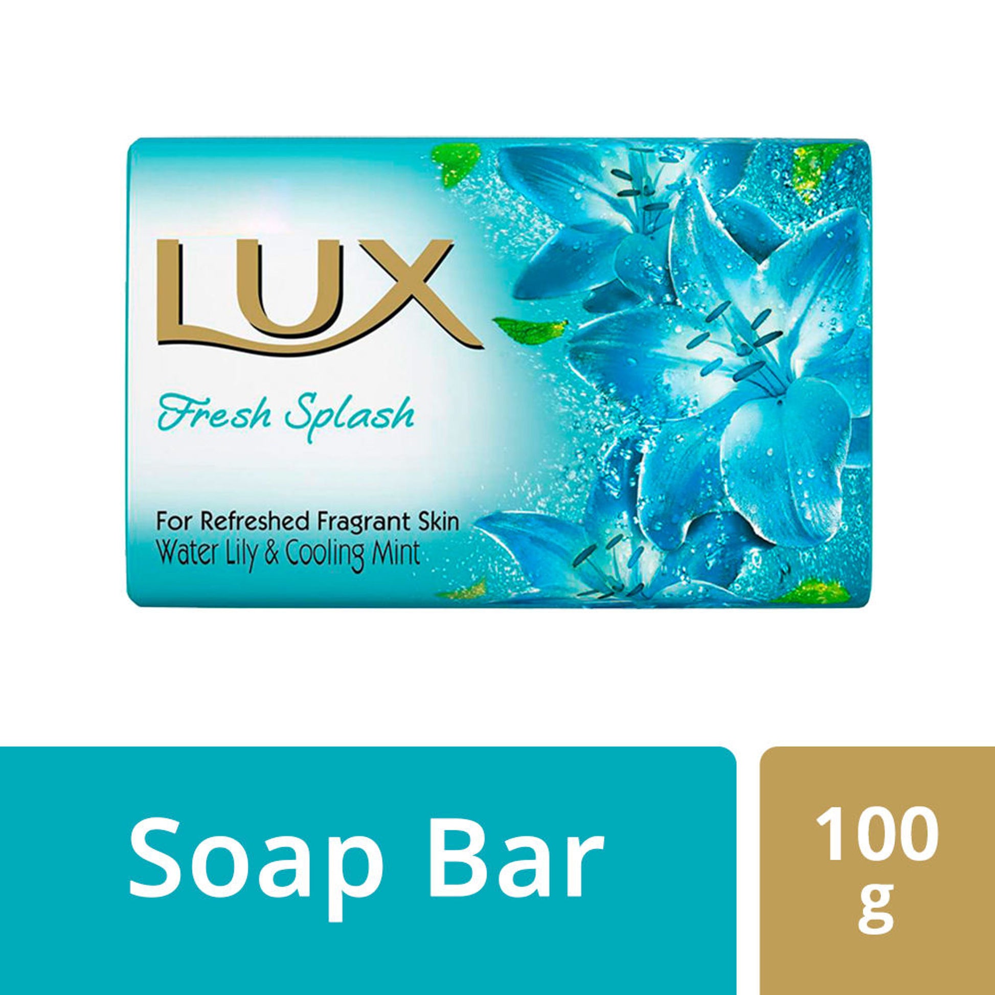 Lux Fresh Splash Water Lily & Cooling Mint Soap Bar