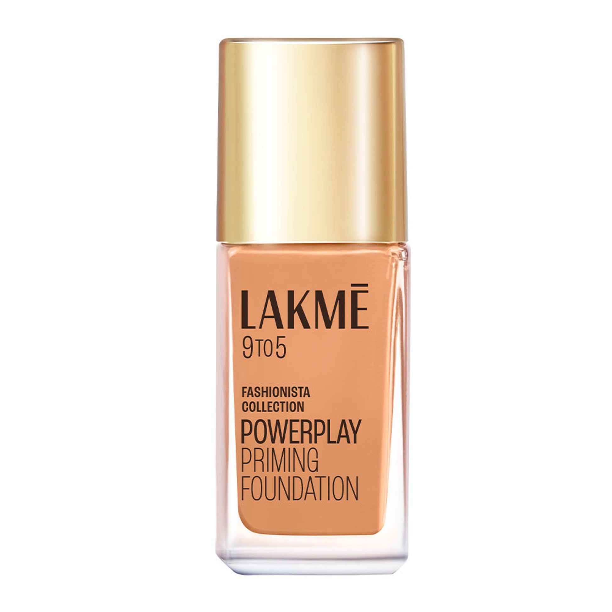Lakme 9 To 5 Powerplay Priming Foundation, Built In Primer, Long-Lasting, SPF 20 - C300 Cool Cinnamon