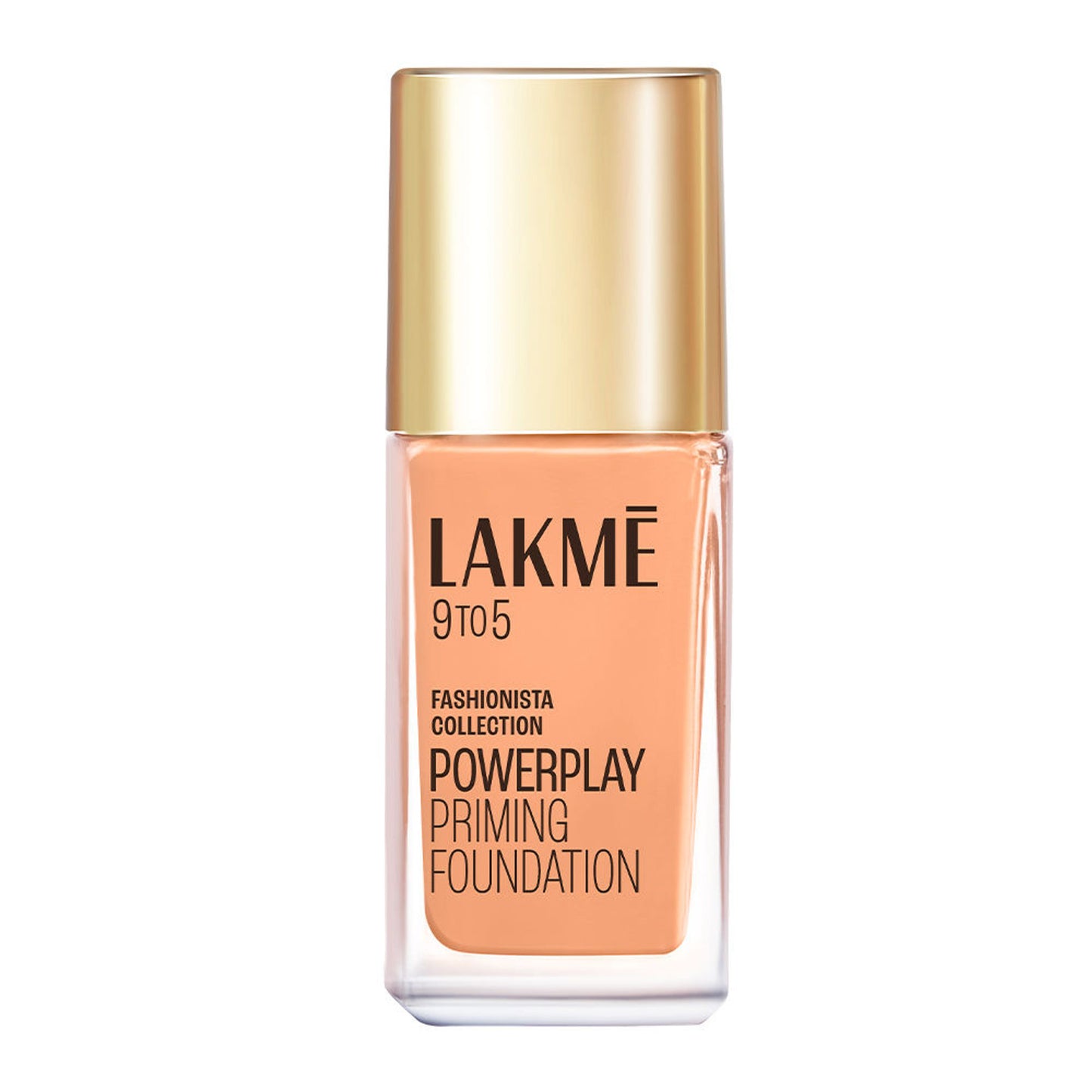 Lakme 9 To 5 Powerplay Priming Foundation, Built In Primer, Long-Lasting, SPF 20 - W160 Warm Sand