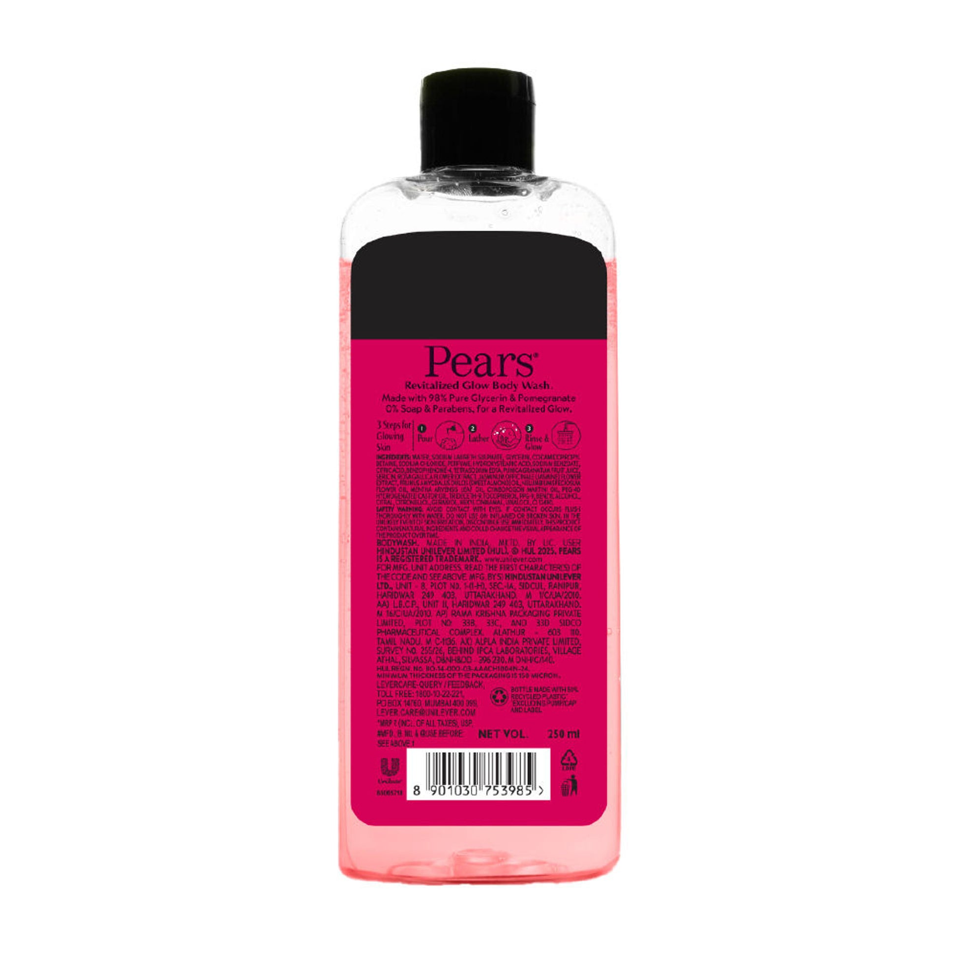 Pears Naturale Brightening Pomegranate Bodywash