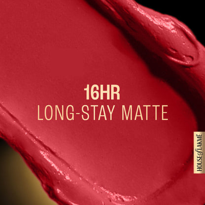Lakme Forever Matte Liquid Lip Color, 16Hr Lipstick, Lightweight & Transferproof - Red Carpet