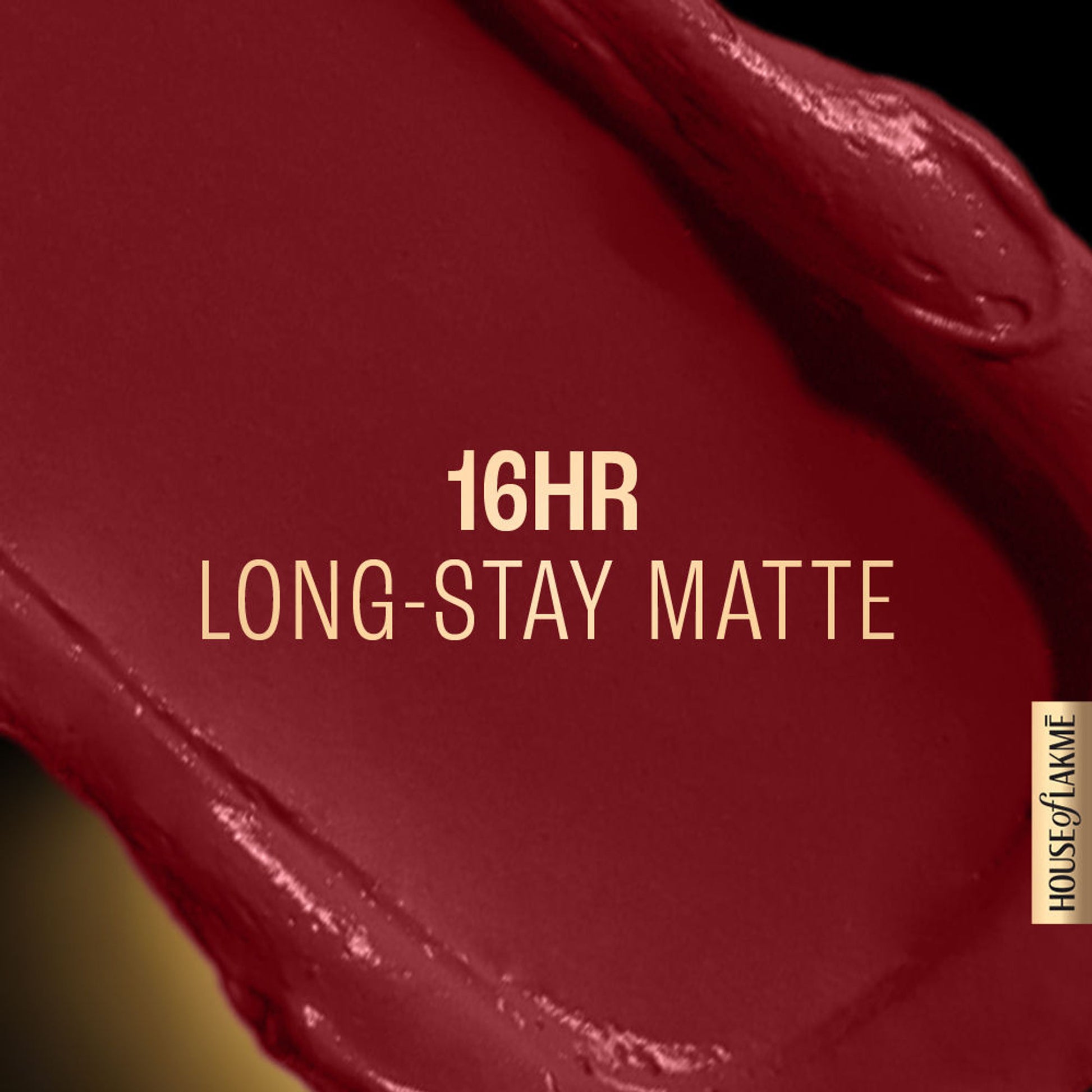 Lakme Forever Matte Liquid Lip Color, 16Hr Lipstick, Lightweight & Transferproof - Crimson Rose
