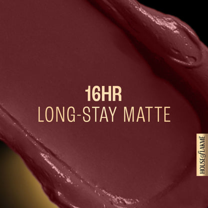 Lakme Forever Matte Liquid Lip Color, 16Hr Lipstick, Lightweight & Transferproof - Wine Touch