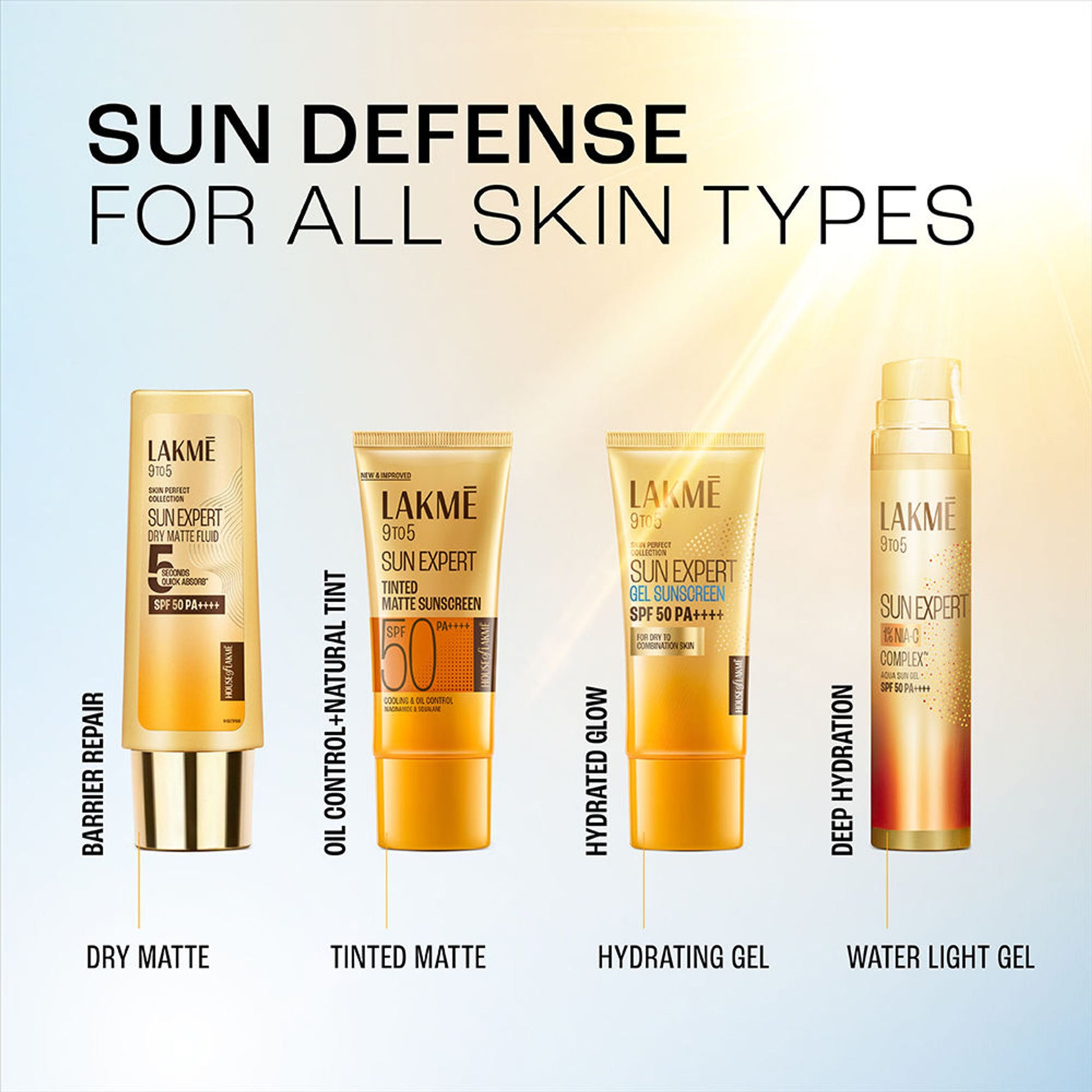 Lakme Sun Expert Tinted Sunscreen SPF 50 PA +++, Broad Spectrum UVA/B protection