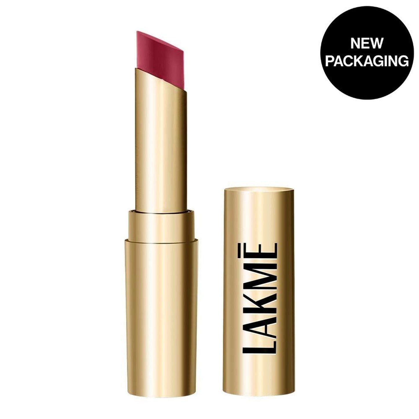 Lakme Unreal 3D Slim Bullet Lipstick, Matte Finish - Wine Whisper