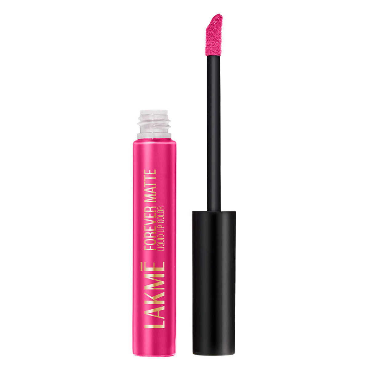 Lakme Forever Matte Liquid Lip Color, 16Hr Lipstick, Lightweight & Transferproof - Pink Prom