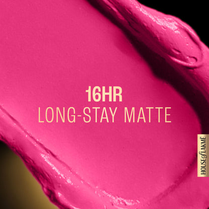Lakme Forever Matte Liquid Lip Color, 16Hr Lipstick, Lightweight & Transferproof - Pink Prom