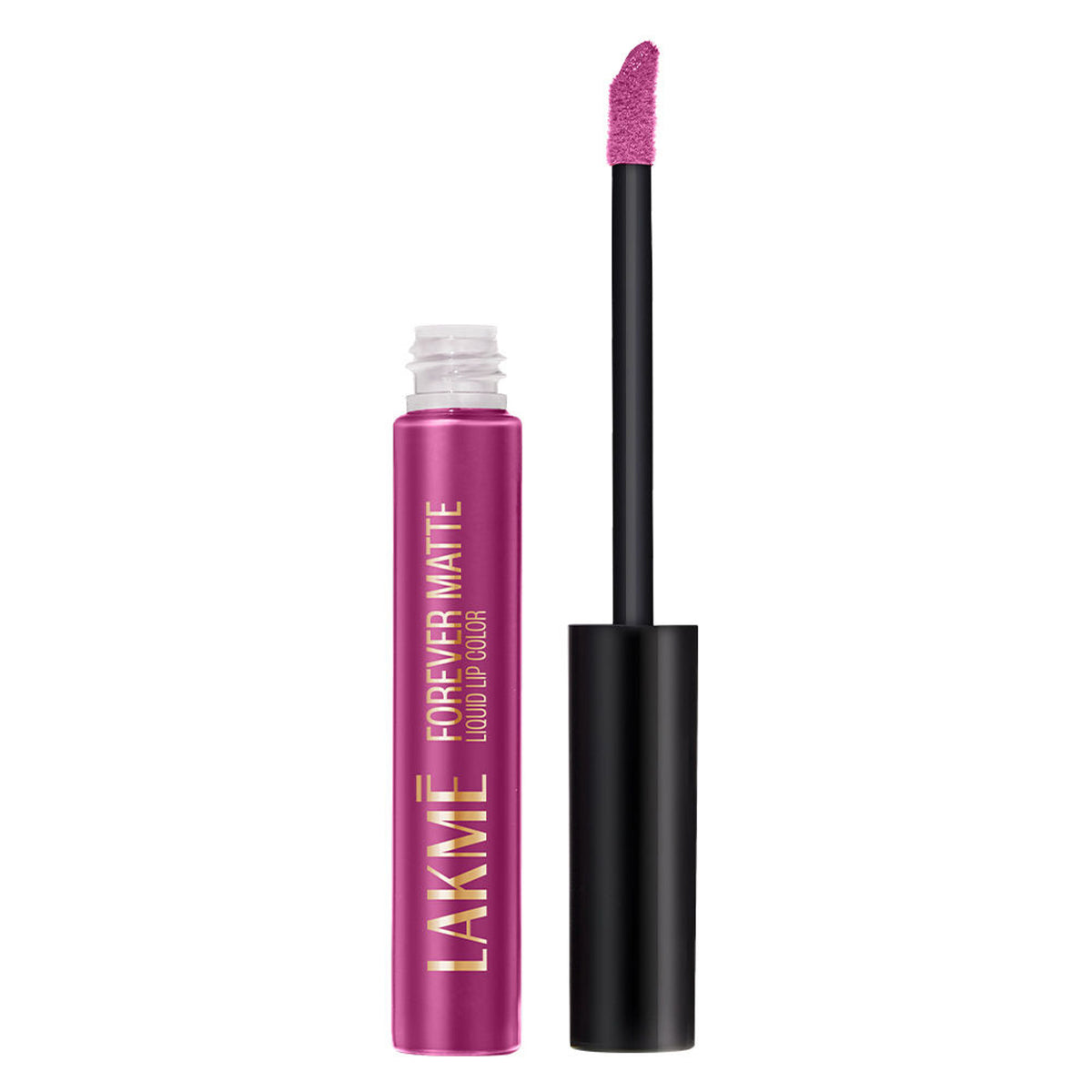 Lakme Forever Matte Liquid Lip Color, 16Hr Lipstick, Lightweight & Transferproof - Pink Trip