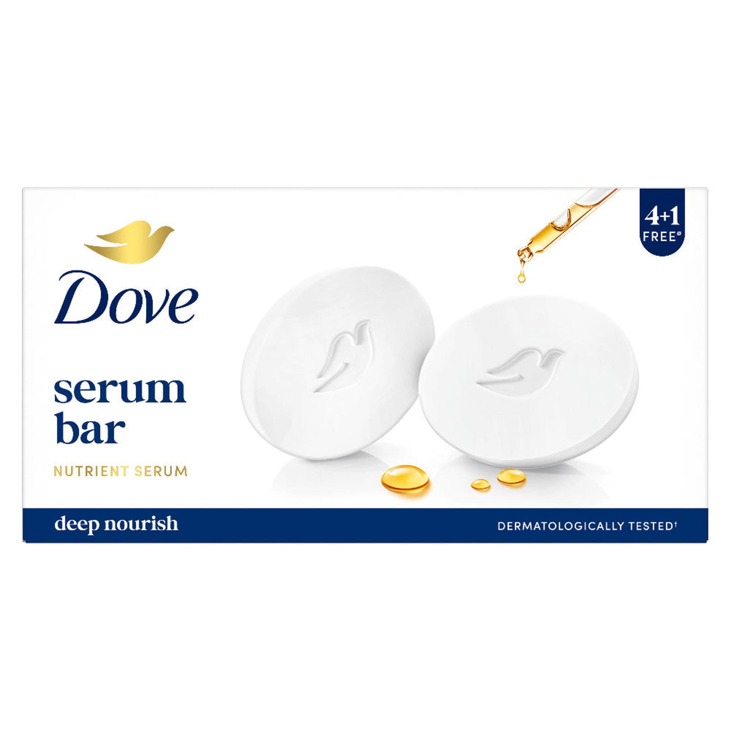 Dove Deep Nourish Serum Bar Nutrient Serum 4+1 Free Combo