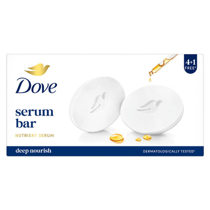 Dove Deep Nourish Serum Bar Nutrient Serum 4+1 Free Combo