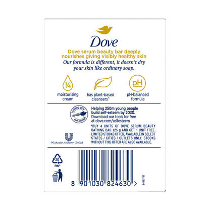 Dove Deep Nourish Serum Bar Nutrient Serum 4+1 Free Combo