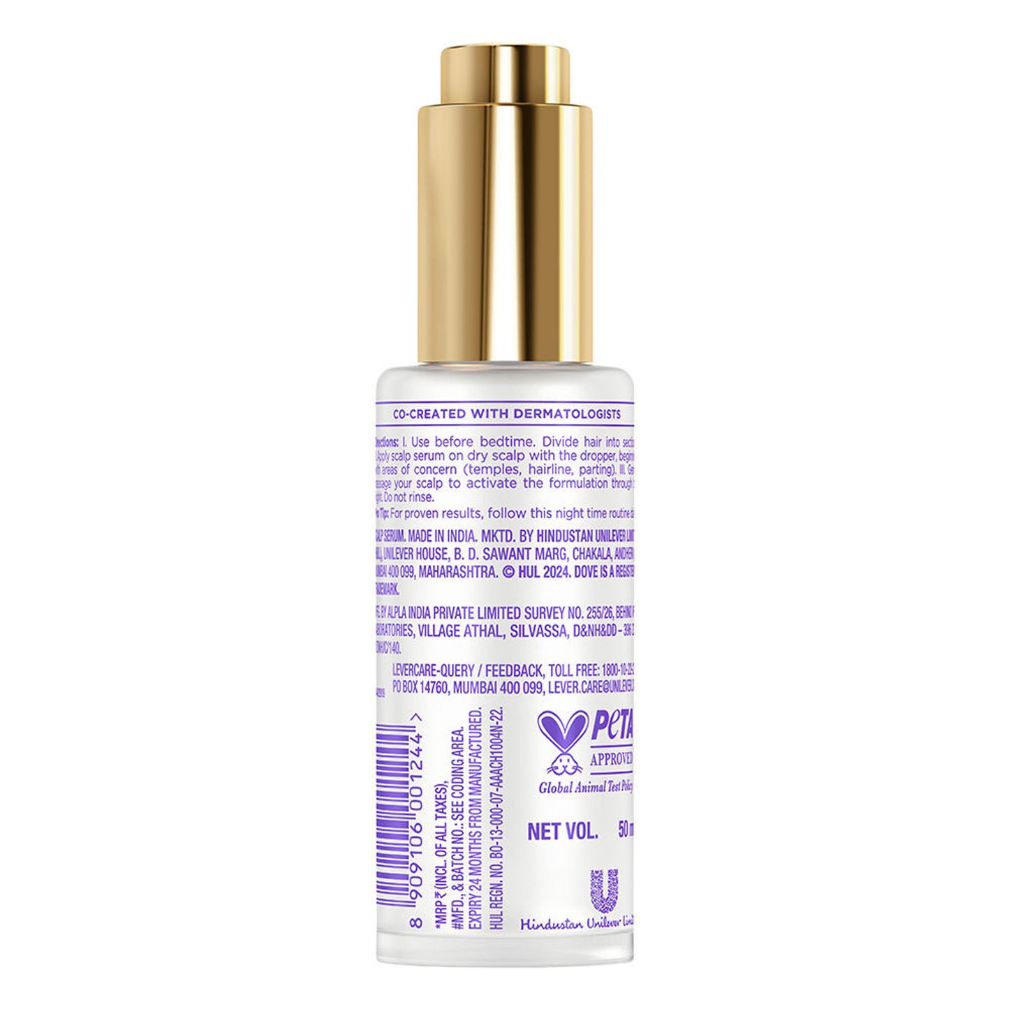 Dove Scalp + Hair Therapy Density Boost Revitalizing Scalp Night Serum