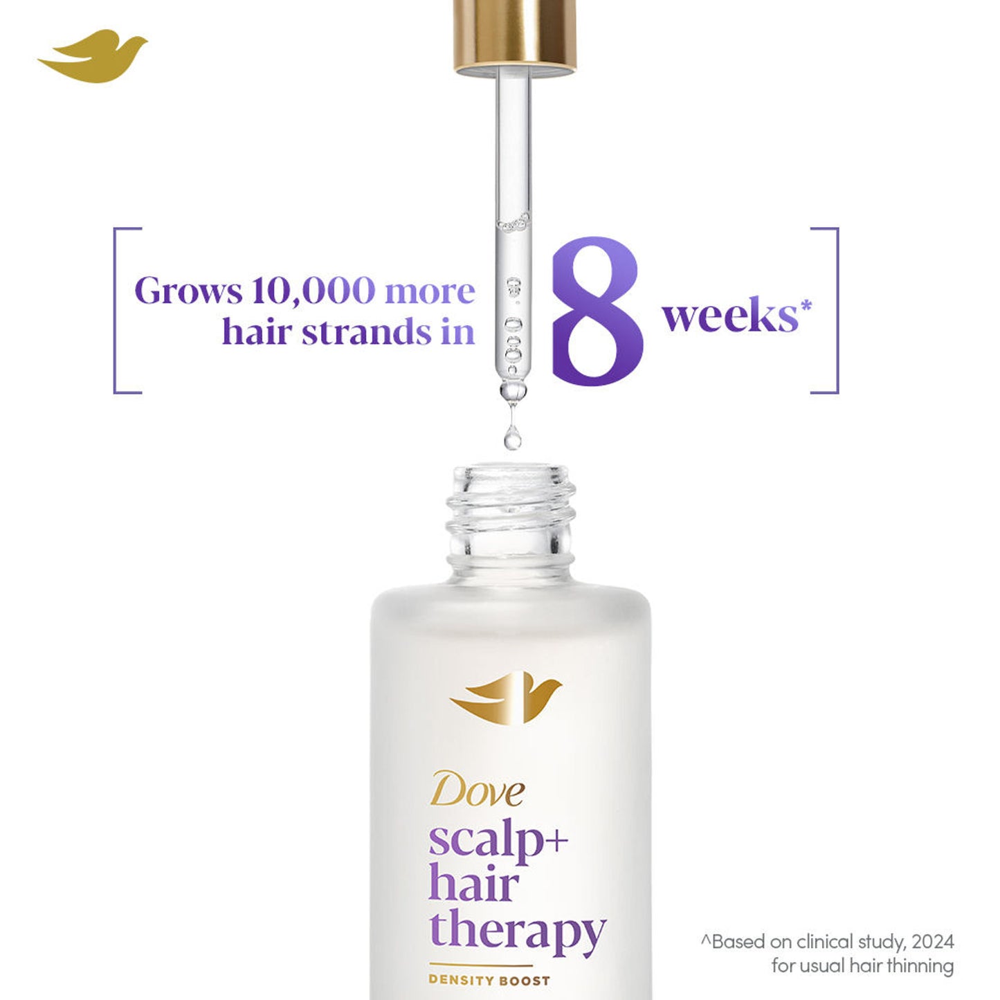Dove Scalp + Hair Therapy Density Boost Revitalizing Scalp Night Serum