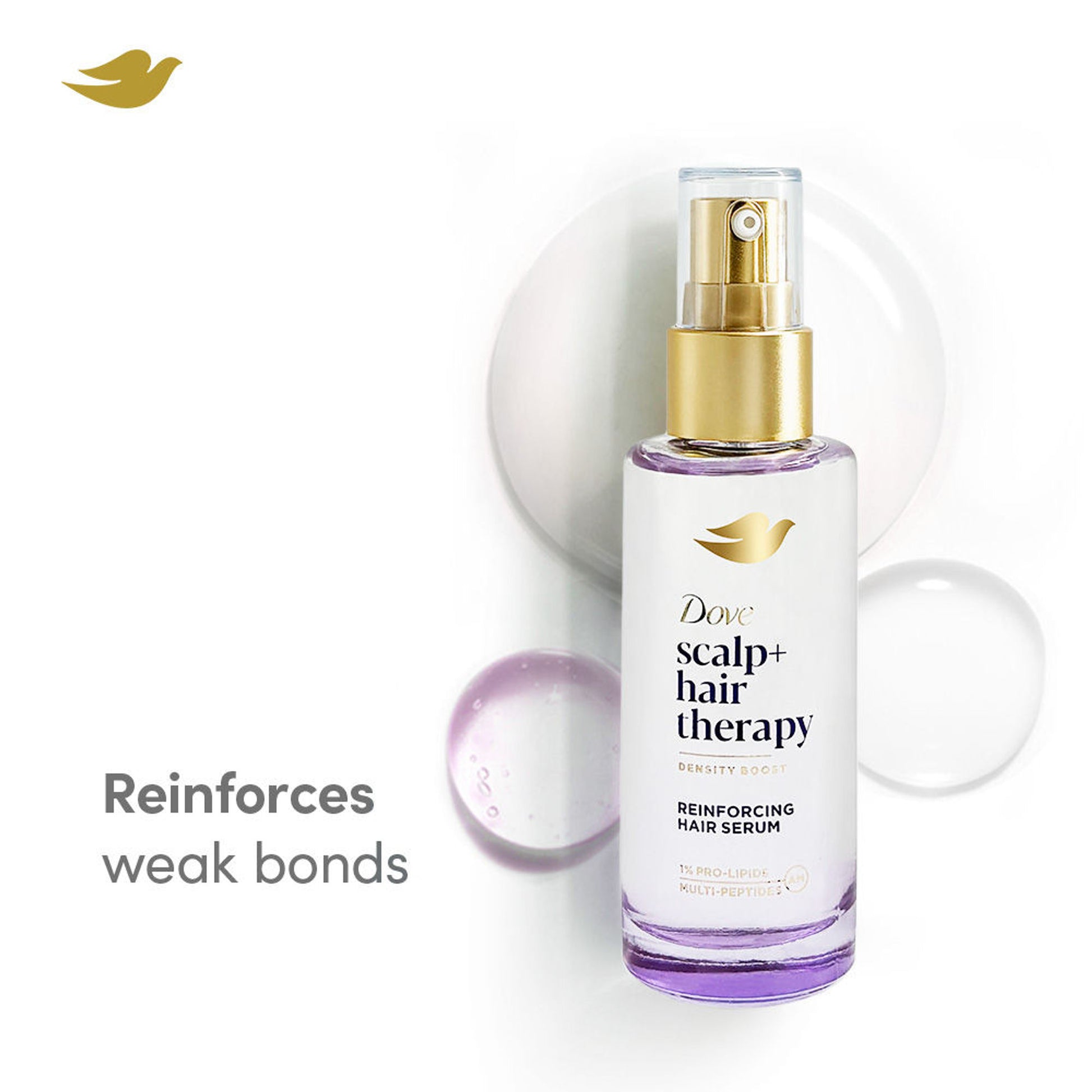 Dove Scalp + Hair Therapy Density Boost Reinforcing Hair Day Serum