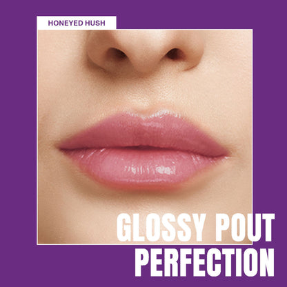 Elle 18 OMG Non sticky Tinted Lip Gloss with Jojoba Oil - Honeyed Hush