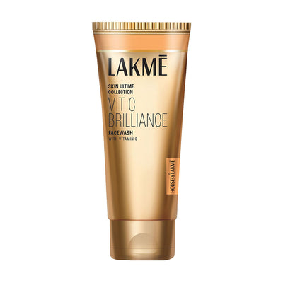 Lakme 9 to 5 Vitamin C 100% Soap Free Face Wash with Lemon Extract and Gentle Exfoliating Beads