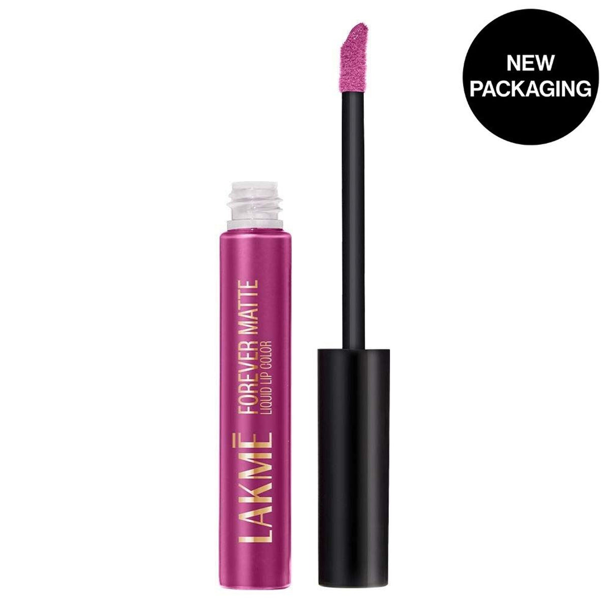 Lakme Forever Matte Liquid Lip Color, 16Hr Lipstick, Lightweight & Transferproof - 32 Pink Floss