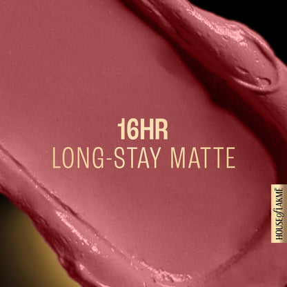 Lakme Forever Matte Liquid Lip Color, 16Hr Lipstick, Lightweight & Transferproof - 36 Nude Charm
