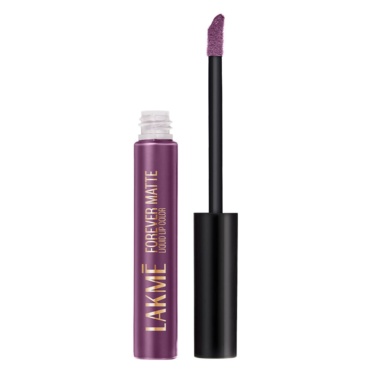 Lakme Forever Matte Liquid Lip Color, 16Hr Lipstick, Lightweight & Transferproof - 40 Rich Mahogany