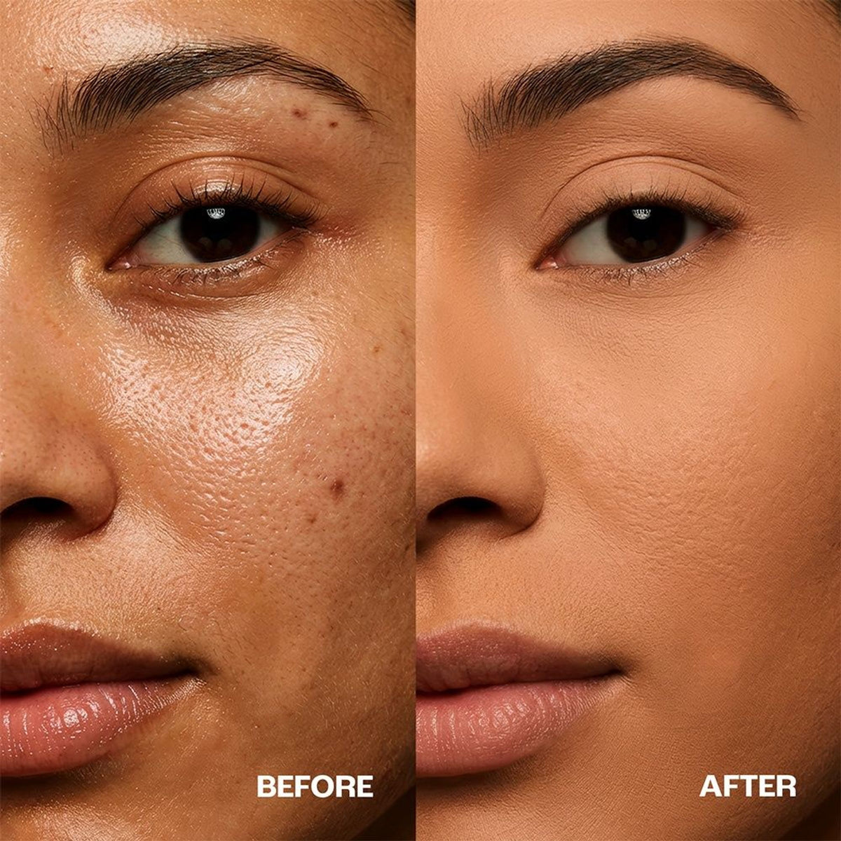 Lakme Forever Matte Compact in Natural Cinnamon, smooth finish, long-lasting 12-hour wear, even-toned complexion.