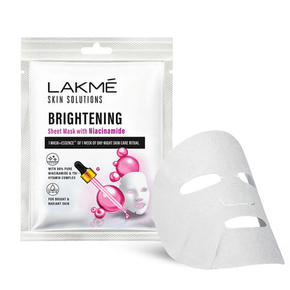 Lakme Skin Solutions Sheet Mask - Brightening