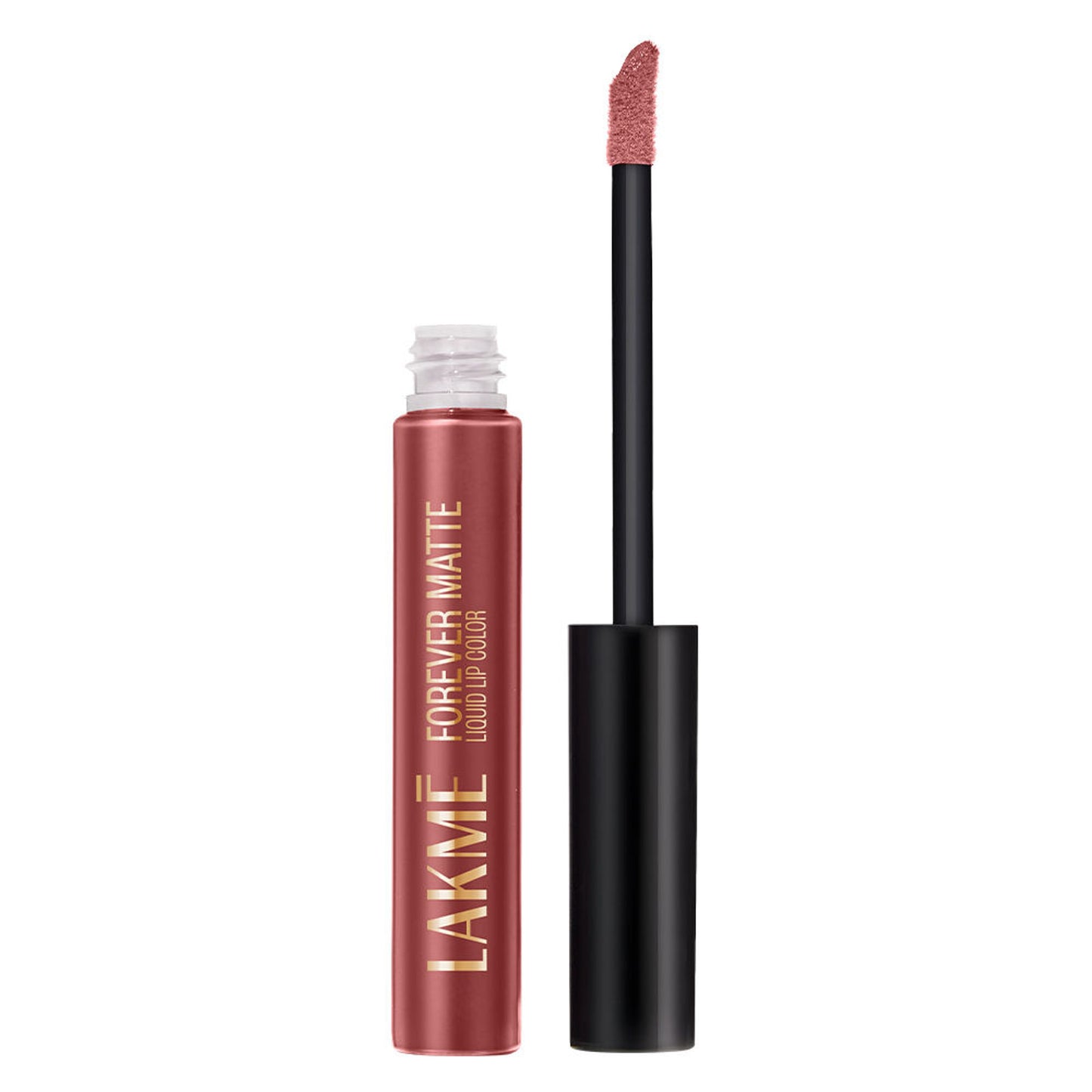 Lakme Forever Matte Liquid Lip Color, 16Hr Lipstick, Lightweight & Transferproof - Pink Venus