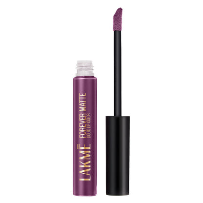 Lakme Forever Matte Liquid Lip Color, 16Hr Lipstick, Lightweight & Transferproof - Brown Vixen