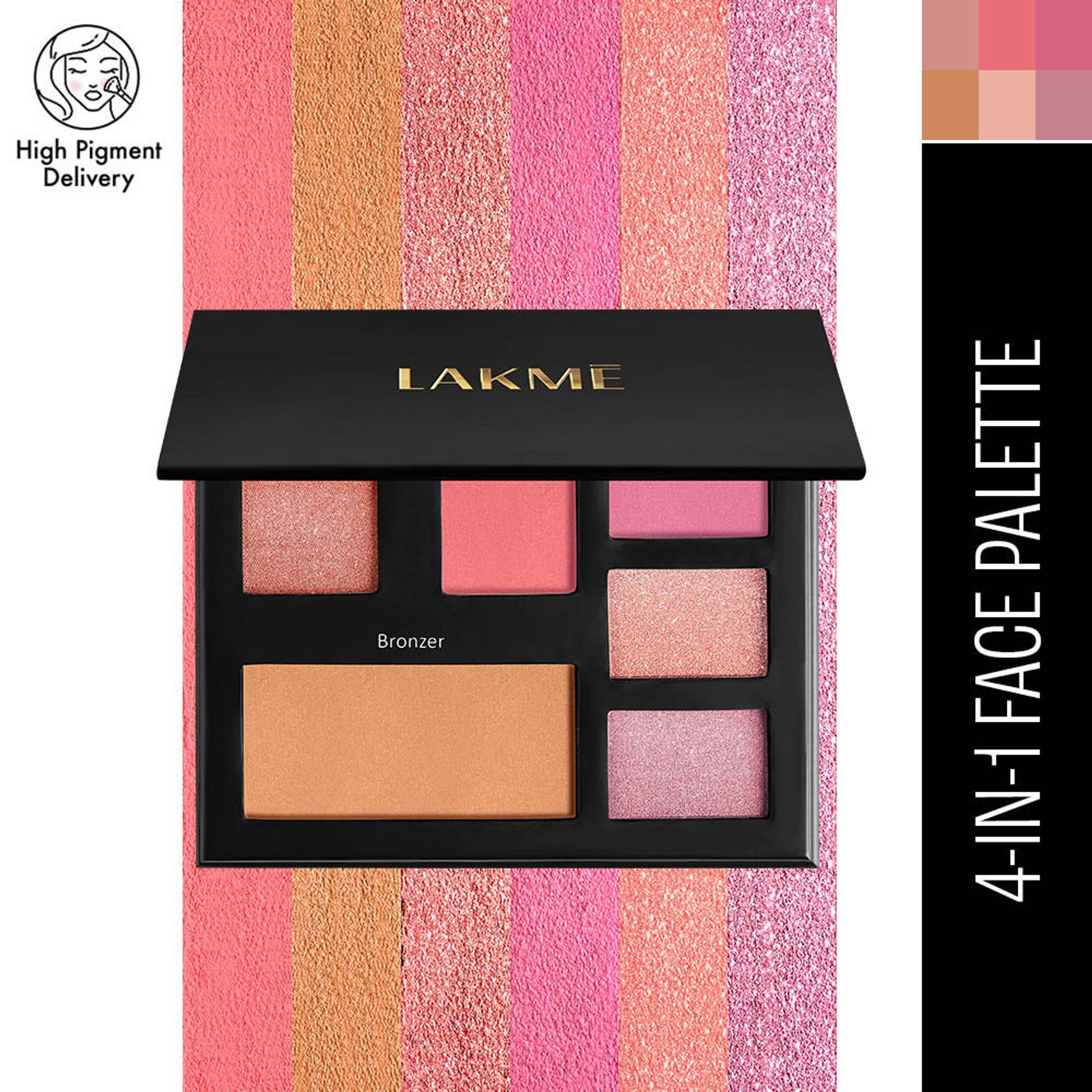 Lakme Glitterati Face Palette - Day Queen