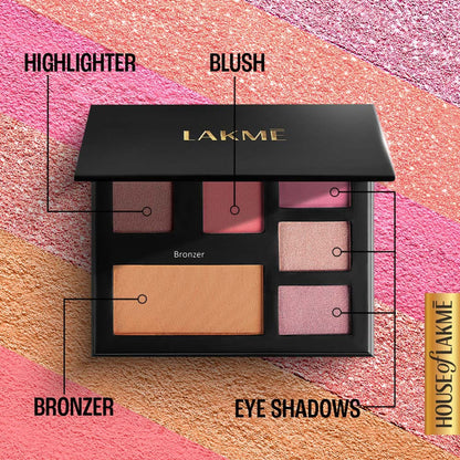 Lakme Glitterati Face Palette - Day Queen