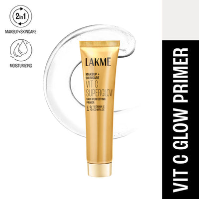 Lakme Vitamin C Superglow Skin Perfecting Primer With 1 % Vit C, Matte Finish