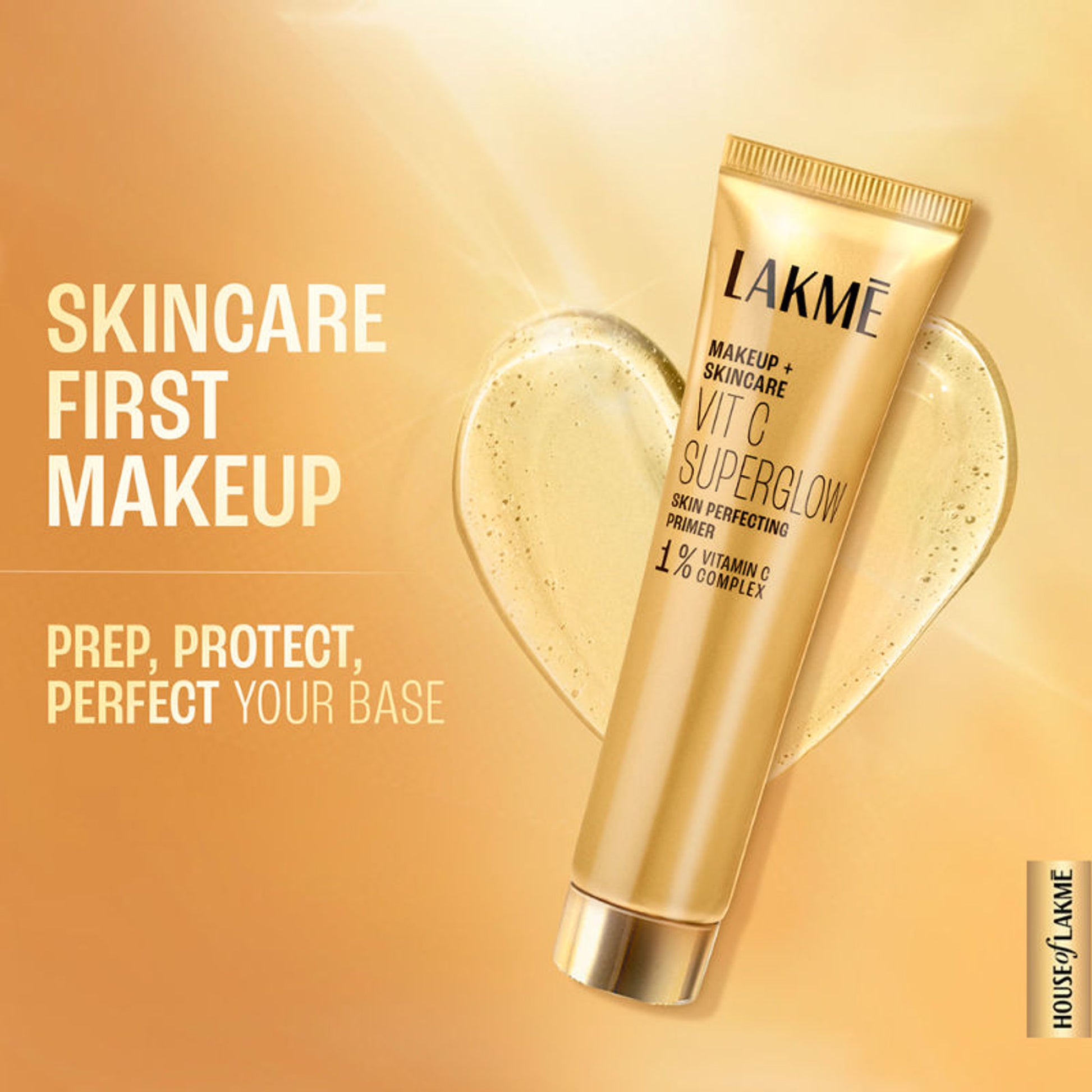 Lakme Vitamin C Superglow Skin Perfecting Primer With 1 % Vit C, Matte Finish