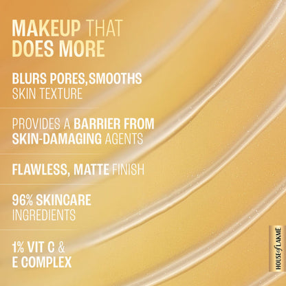 Lakme Vitamin C Superglow Skin Perfecting Primer With 1 % Vit C, Matte Finish