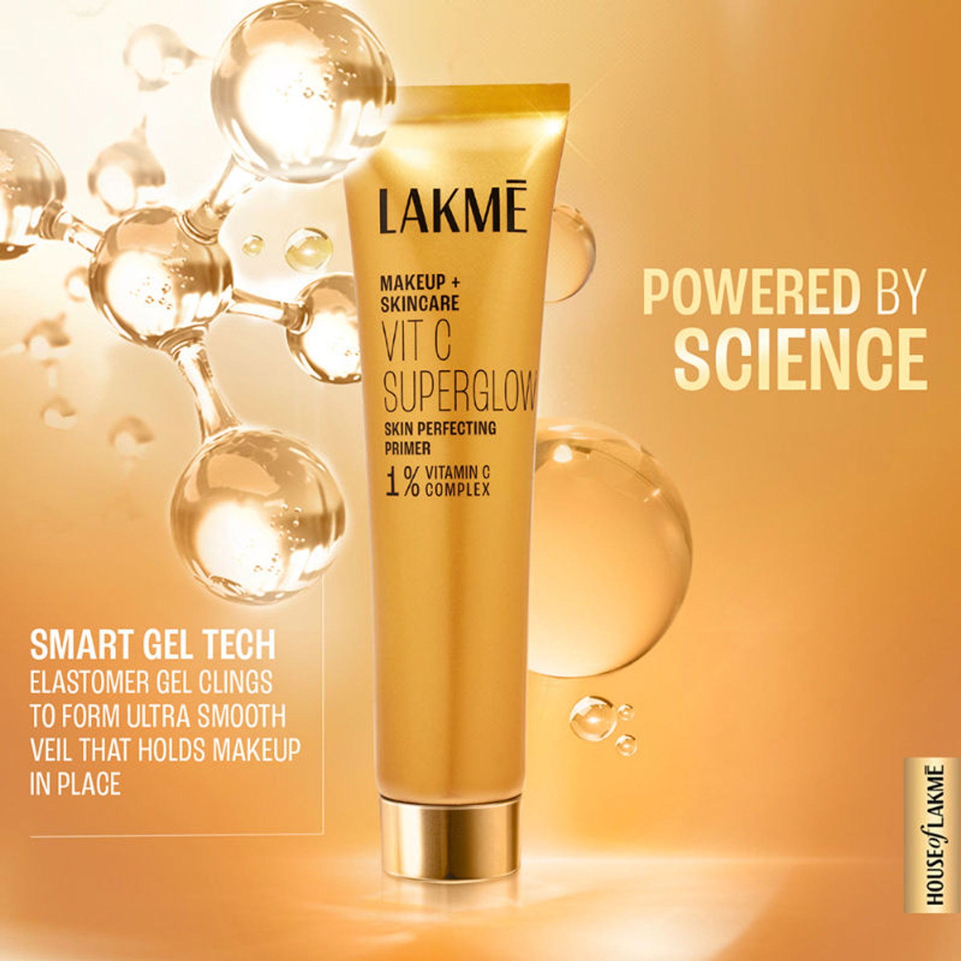 Lakme Vitamin C Superglow Skin Perfecting Primer With 1 % Vit C, Matte Finish