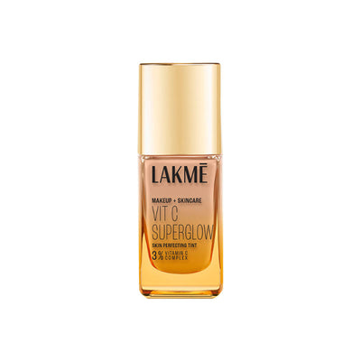 Lakme Vitamin C Superglow Skin Perfecting Tint with 3% Vit C - Neutral Nude