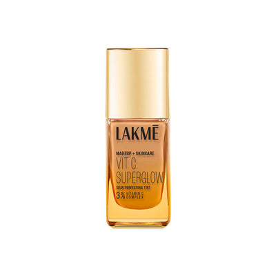 Lakme Vitamin C Superglow Skin Perfecting Tint with 3% Vit C - Neutral Medium