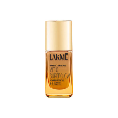 Lakme Vitamin C Superglow Skin Perfecting Tint with 3% Vit C - Neutral Almon