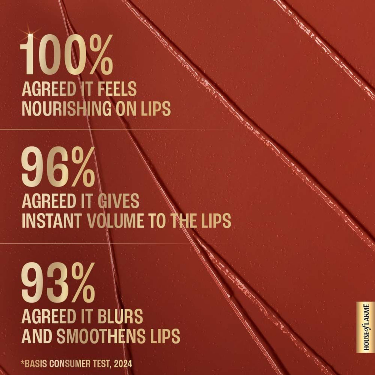 Lakme Ultimate Glam Satin Matte Lipstick - Nude Mocha