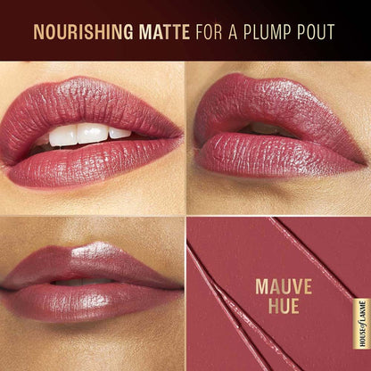 Lakme Ultimate Glam Satin Matte Lipstick - Mauve Hue
