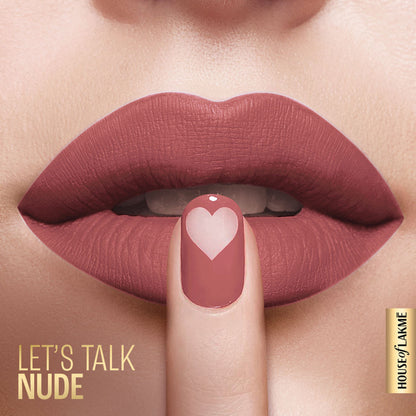 Lakme Xtraordin - Airy Lip Mousse - Lets Talk Nude