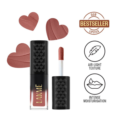 Lakme Xtraordin - Airy Lip Mousse - Blush Nude